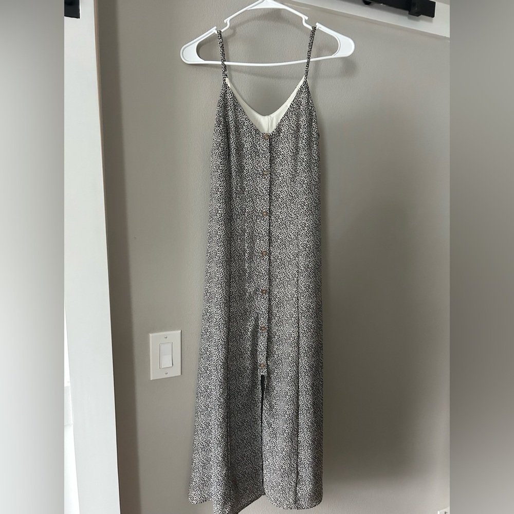 Sienna Sky Cream and Black Animal Print Blouse